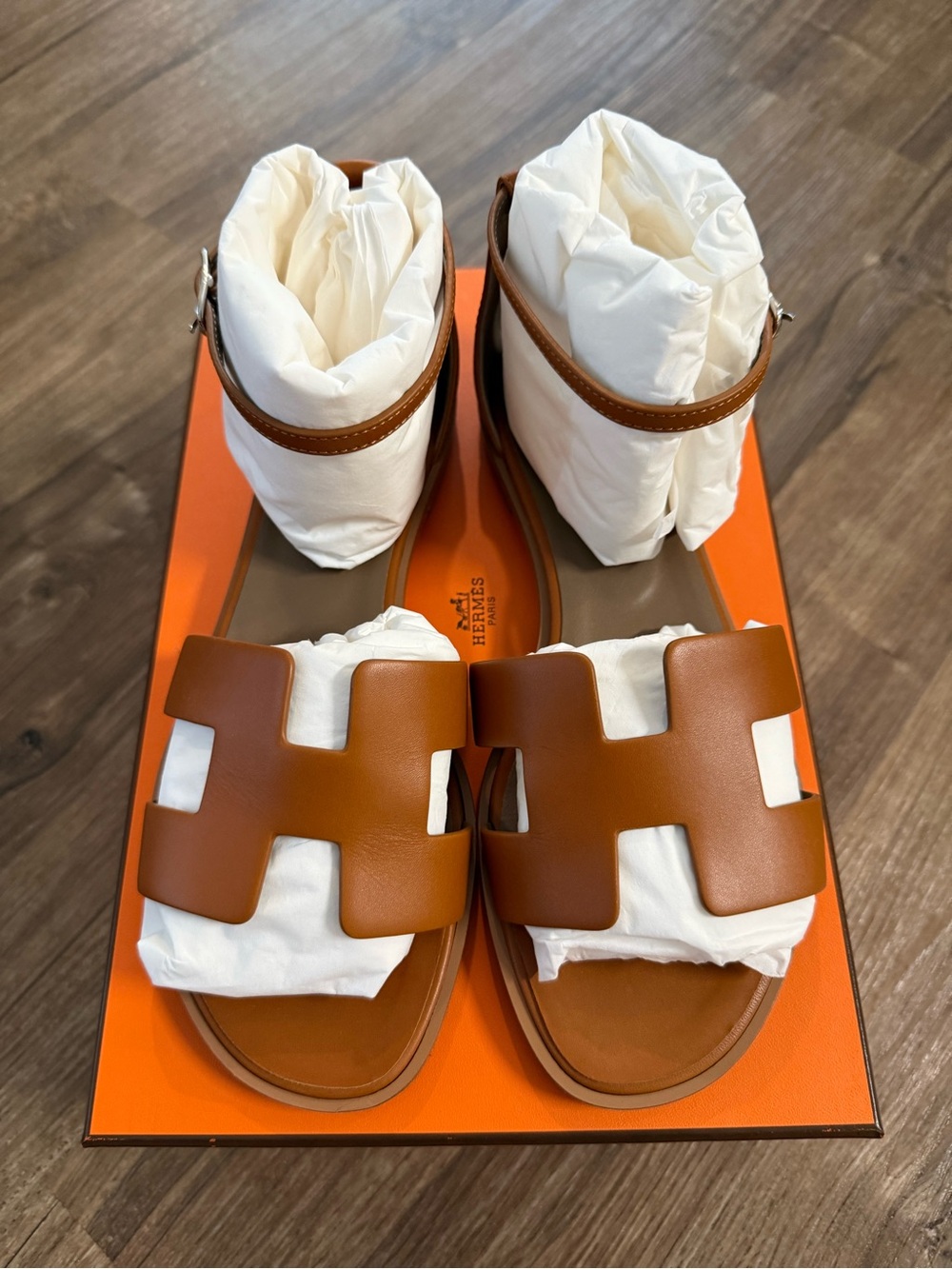 Hermes Santorini Sandals - AUTHENTIC